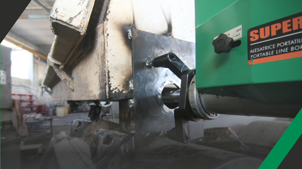 Maintenance machines de recyclage avec les aléseuses Elsa